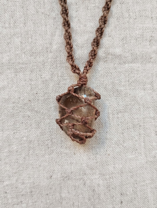 CUARZO AHUMADO Amuleto