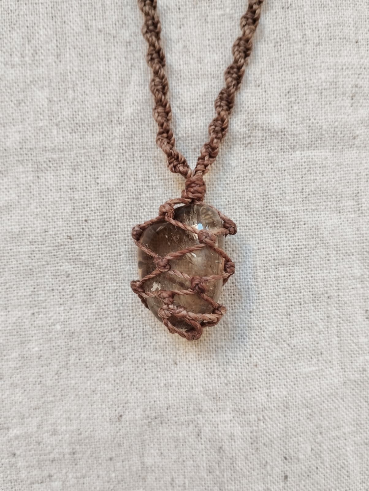 CUARZO AHUMADO Amuleto