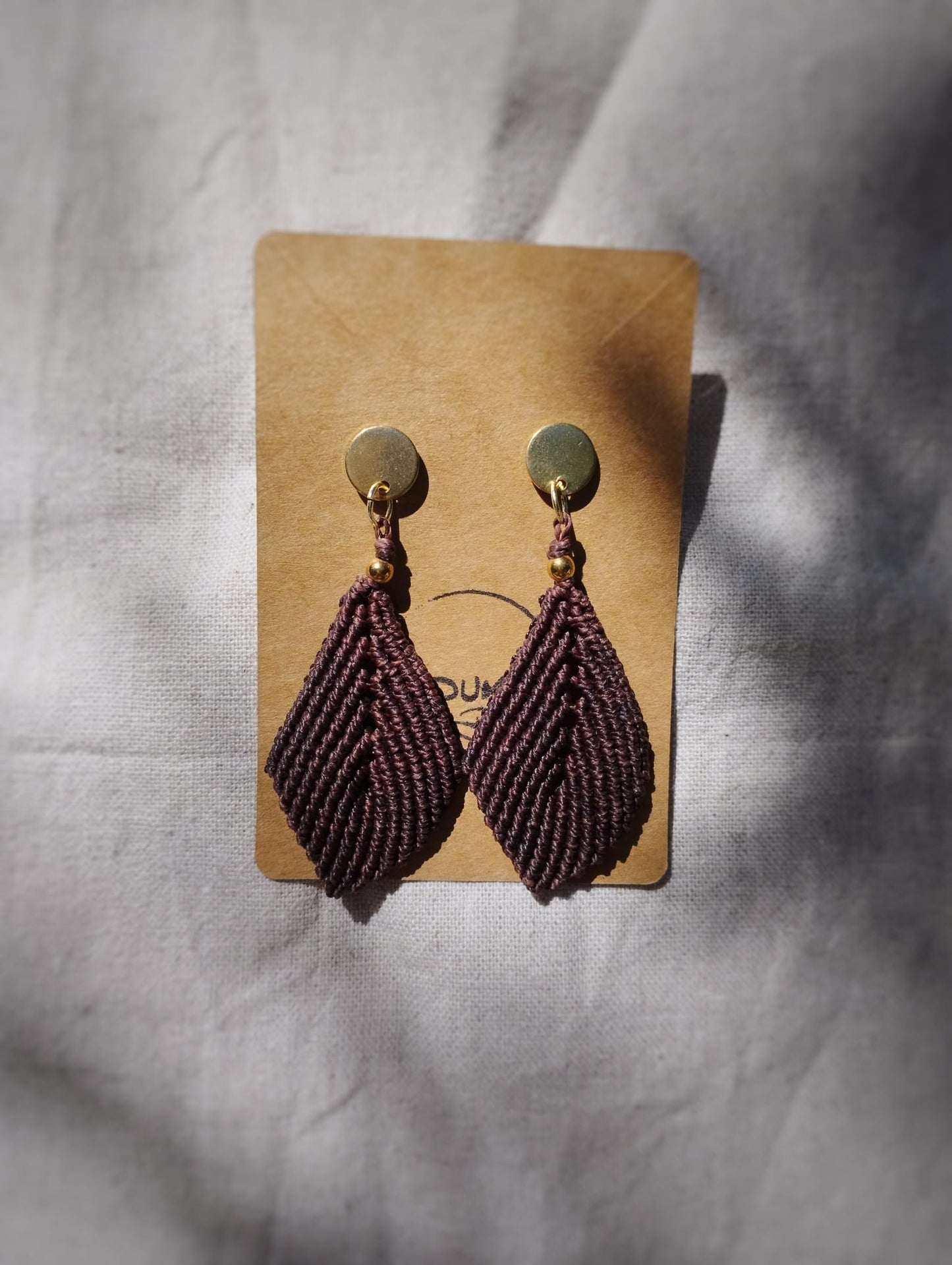 ALA DE HOJA pendientes